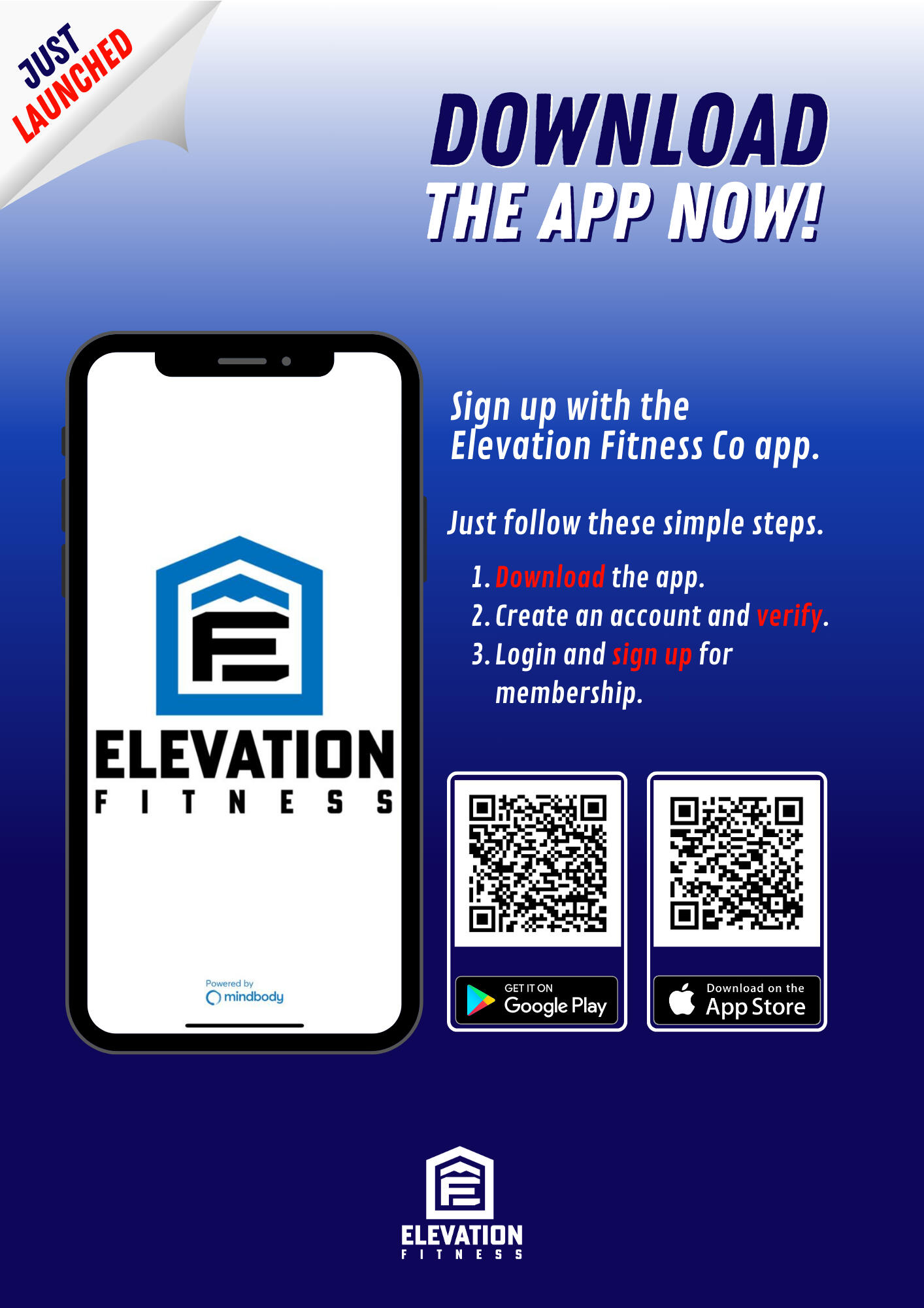 Guide on how to download the Elevation Fitness app
